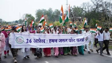 Photo of एक अनूठे पहल  महाराष्ट्र के गोंदिया जिले और छत्तीसगढ़ के राजनांदगांव जिले ने अंतरराज्यीय स्वीप     प्रवासी मजदूरों को मातदान करने के लिए कार्यक्रम आयोजित किया गया