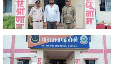 Photo of थाना अंबागढ चौकी पुलिस की अवैध शराब बिक्री करने वाले कोचियों पर ताबडतोड़ कार्यवाही