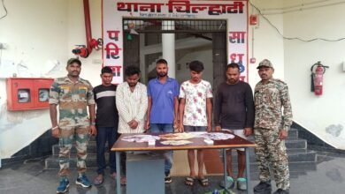 Photo of थाना चिल्हाटी पुलिस ने की  जुआडियो को गिरफ्तार