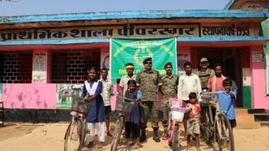 Photo of 44 वीं वाहिनी भारत तिब्बत सीमा पुलिस बल की सामरिक मुख्यालय पानाबरस द्वारा जिला-मोहला-मानपुर-अम्बागढ चौकी के आदिवासी गांव पीपरखार में सिविक एक्शन प्रोग्राम एंव मेडिकल कैम्प का आयोजन किया गया। 