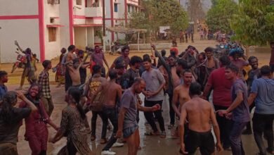 Photo of मानपुर के वार्ड नं 17 शांति नगर कॉलोनी में दिखी होली की उमंग