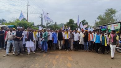 Photo of मोहला विश्व आदिवासी दिवस पर   उमड़ा जनसैलाब, सर्व आदिवासी समाज ने निकाली विशाल रैली, 11 सूत्रीय मांग पत्र सौंपा