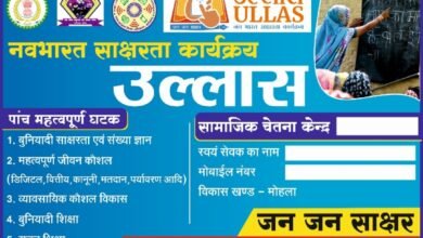 Photo of मोहला  ब्लाक के क्षेत्र…प्राथमिक शाला- पुतरगोंदी कला में ..उल्लास नवभारत साक्षरता परीक्षा महाभियान कार्यक्रम संपन्न