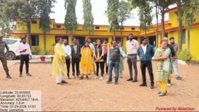 Photo of जिला  मोहला मानपुर अंबागढ़ चौकी के कलेक्टर तूलिका प्रजापति)और जिला पंचायत सीईओ  भारती चंद्राकर) ने एचडीएफसी बैंक के सहयोग से कार्ड संस्था द्वारा संचालित परियोजना का दौरा  किया